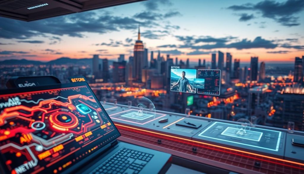 AI image enhancement technology